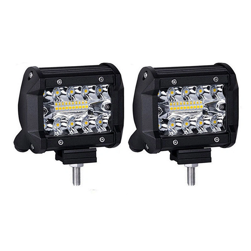 Offroad Triple Row 4inch 60w Led Work Light Bar