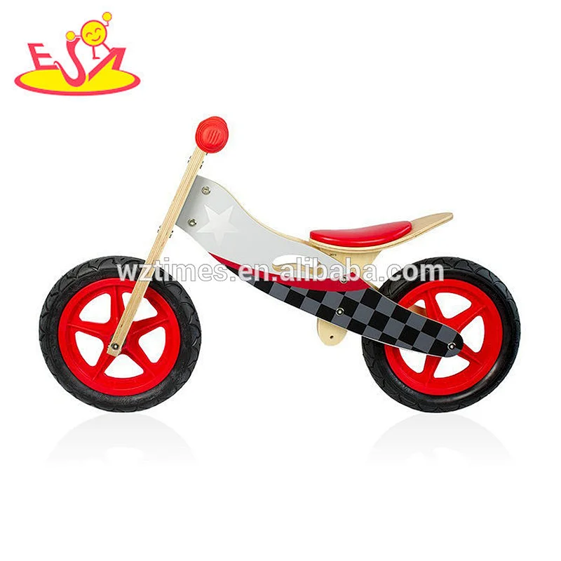 2018 Amazon top seller cheap balance running bike wooden baby balance bike with EN71 W16C200