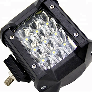 Wholesale 18W 36W Triple Row White Yellow Off Road 4x4 LED Work Lights for 12V cars Jeeps Trucks
