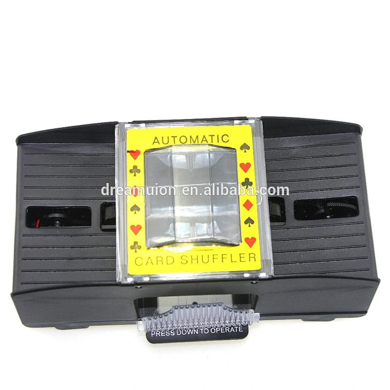 1-2 Deck Of Playing Card Poker Automatic Plastic Card Shuffler Plastic