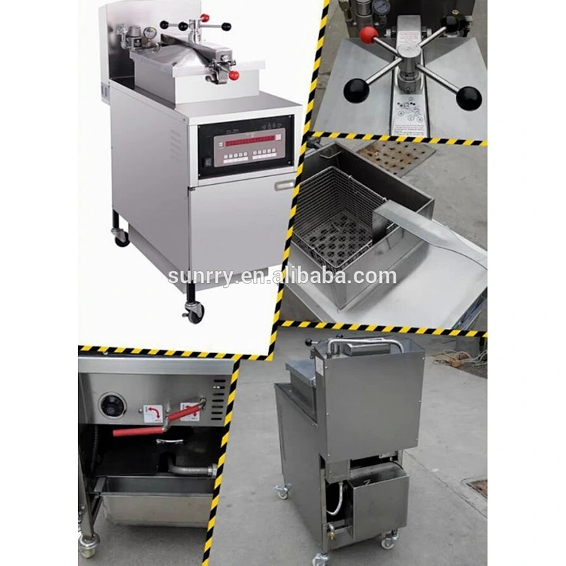 Commercial automatic double tank 2 basket lift henny penny deep fryer for fried chicken