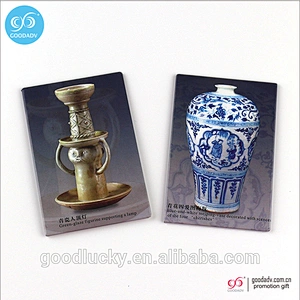 promotional shaped magnet for fridge tin fridge magnet sticker