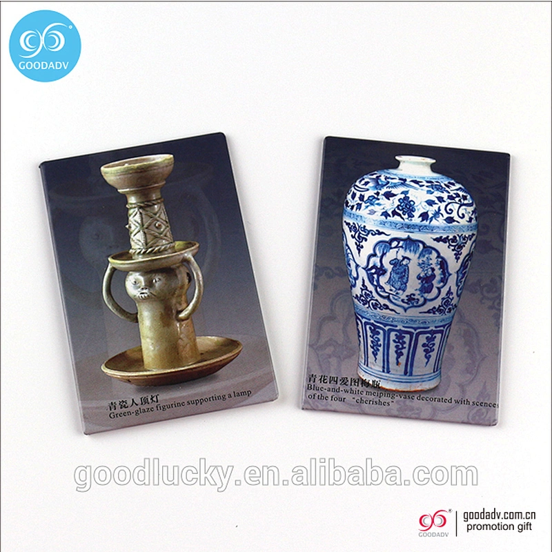 promotional shaped magnet for fridge tin fridge magnet sticker