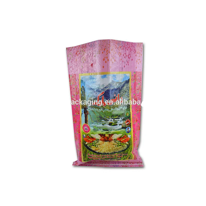 Factory sale plastic packaging bag pp woven sacks for flour, wheat, rice, fruit, vegetable
