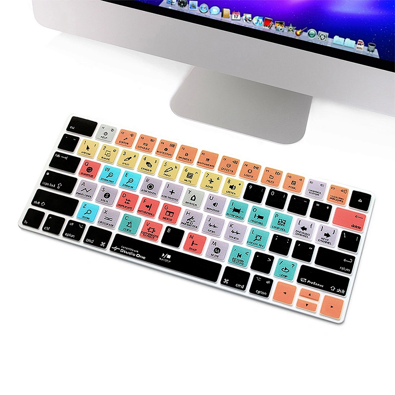 China Factory Durable Hotkeys Keyboard Cover Silicone Skin Protective Film 2016 new hot blue film For Magic MLA22LLB/A