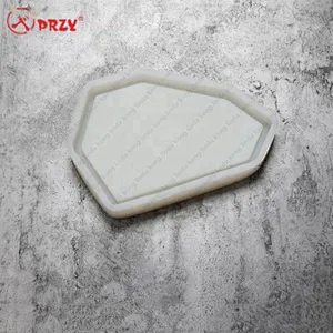 Concrete fruit dish Mold silicone irregular shape Jewelry Tray Cement Silicone molds