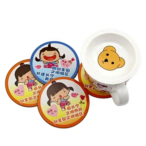 Eco-friendly various design wooden coaster or table mat set