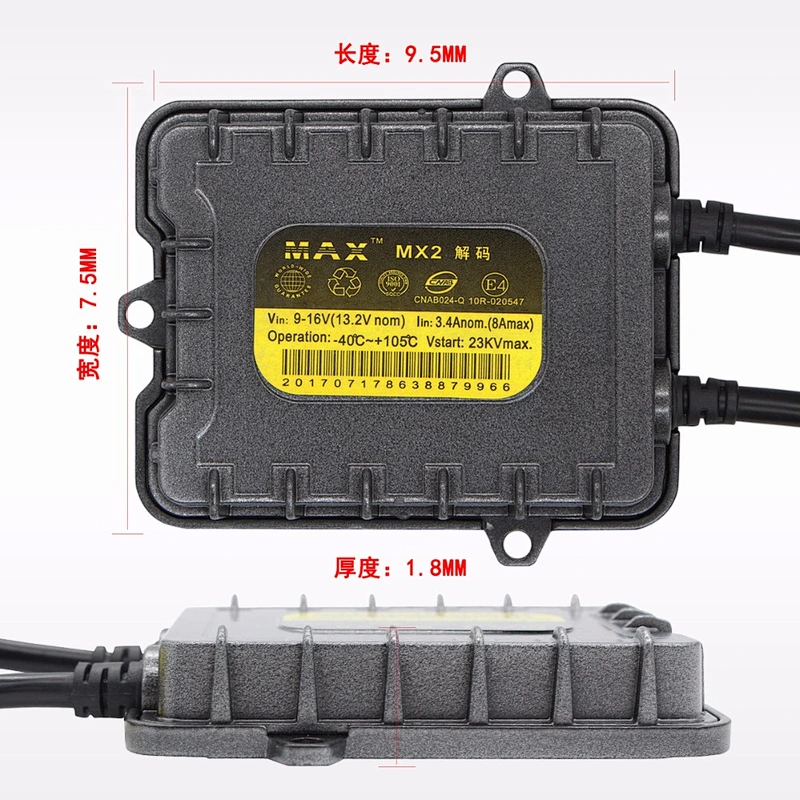 Slim HID Xenon kit for xenon hid kit 6000k 35w