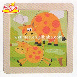 wholesale funny wooden puzzle for children top fashion wooden puzzle for children W14C191