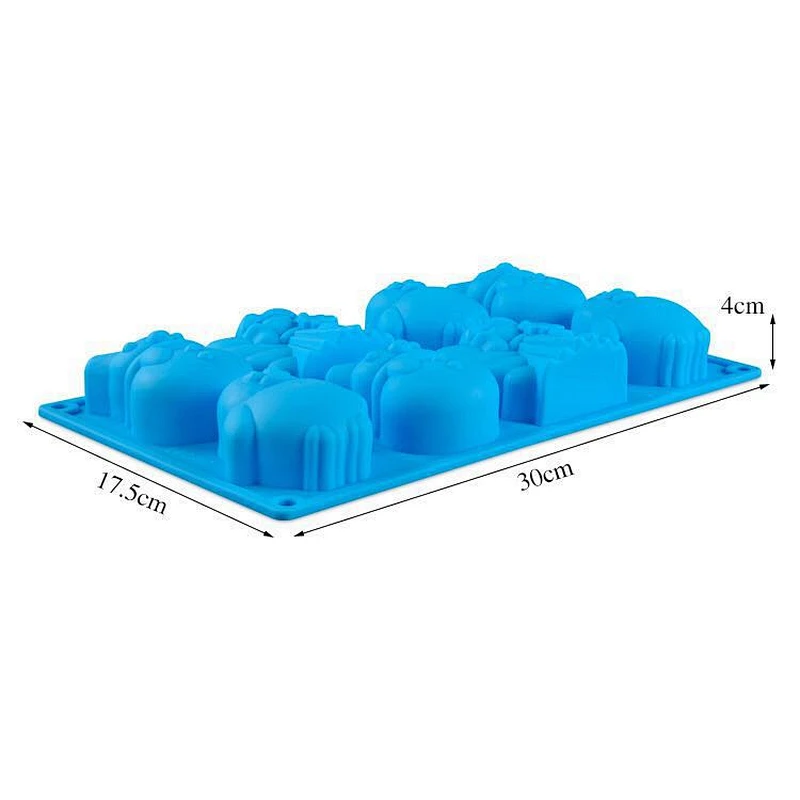 Christmas series Soap molds cake silicone molds Ice silica mold hot sales