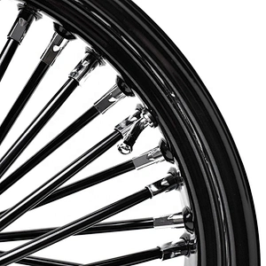 18inch Stainless Steel Spoked Cruiser Wheels For Harley Davidson