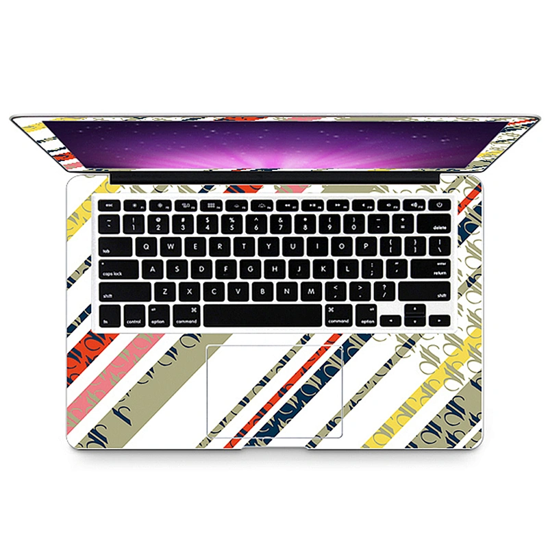 Geometric pattern Custom sticker full body laptop skin sticker for macbook Pro 15 Air Retina skin sticker