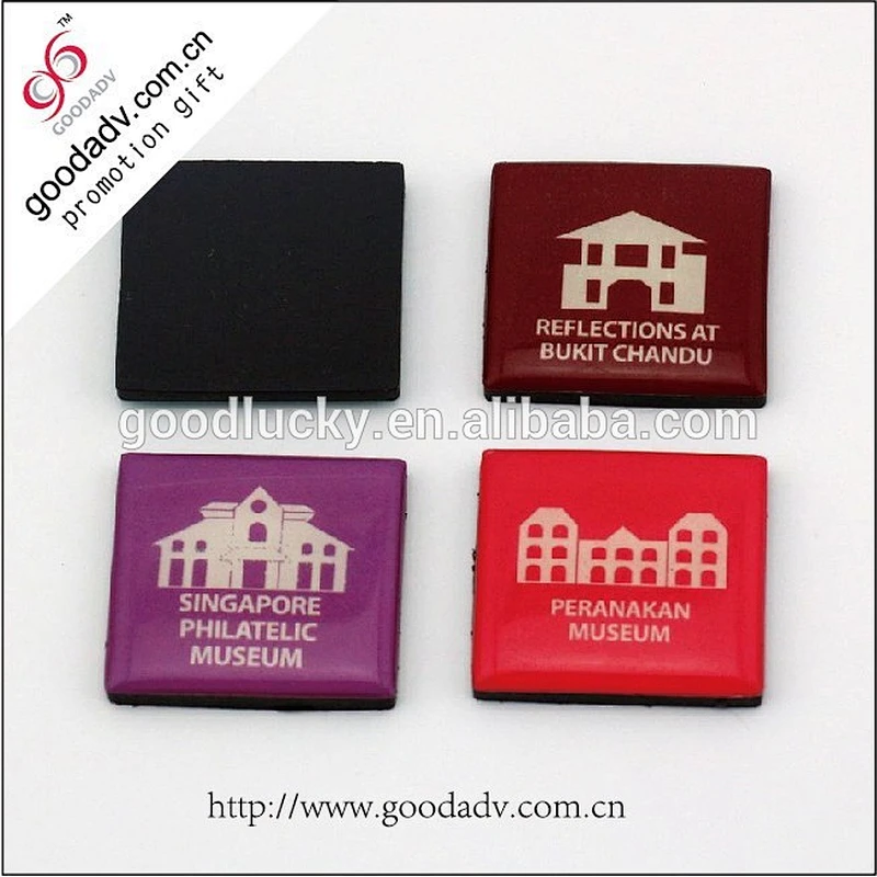 Hot sale business gifts set for friends fridge magnet polyresin souvenir