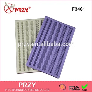 pie crust silicone mold mat Peisi lace biscuits turn sugar mold