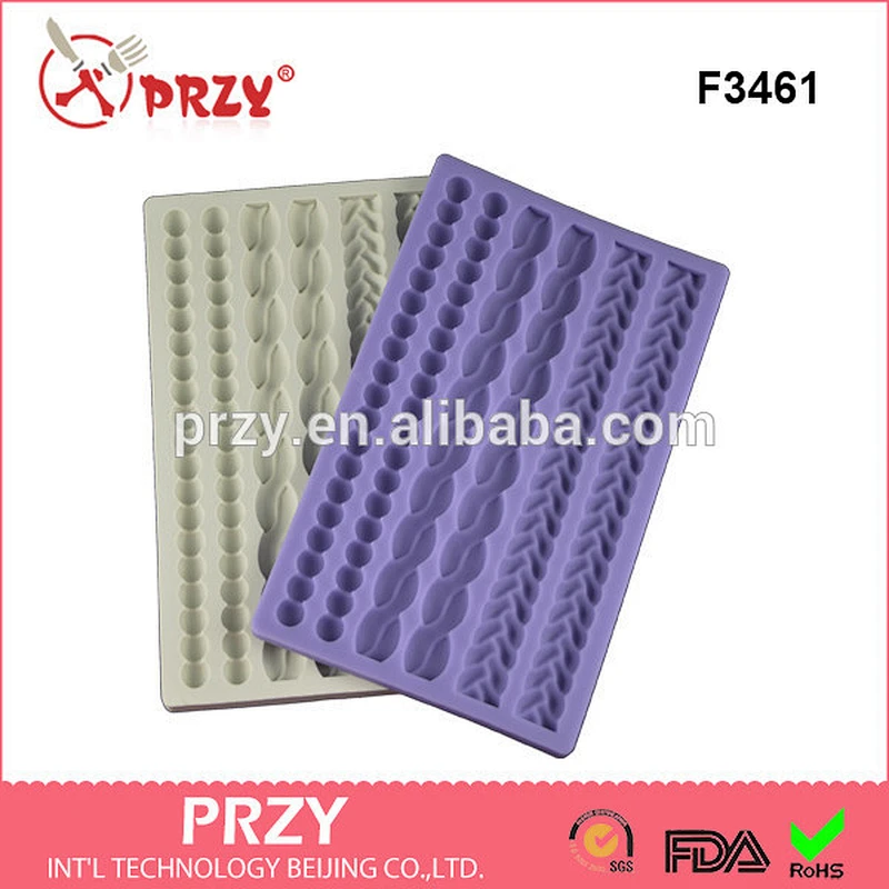 pie crust silicone mold mat Peisi lace biscuits turn sugar mold