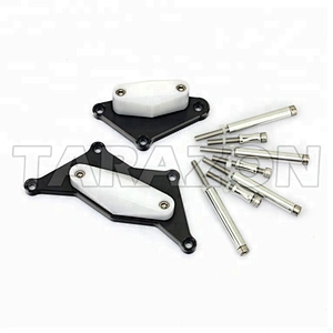 CNC Milling Motorcycle Engine Case Sliders For Kawasaki Z800