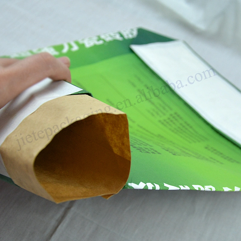 Customized cheap 20kg kraft paper cement packaging bag