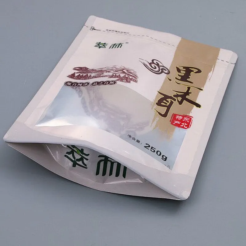 Custom PE transparent black fungus bag