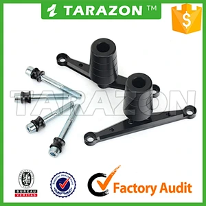 CNC machined motorcycle Frame Slider plastic protector for Aprilia rsv4