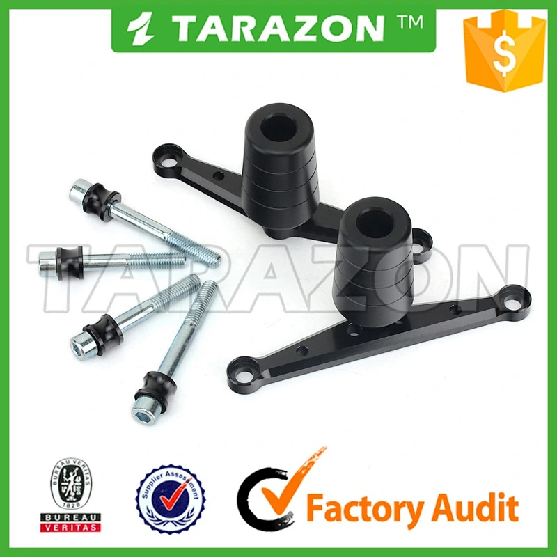 CNC machined motorcycle Frame Slider plastic protector for Aprilia rsv4