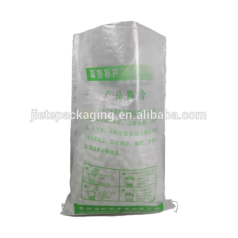 Top sale new plastic polypropylene pp woven rice bags 25kg