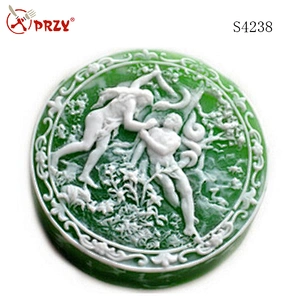S4238 PRZY Soap with the Serpent and the Tree of Knowledge in the Garden of Eden