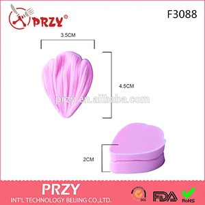 F3088 PRZY New DIY cake mold leaf liquid silicone silicone fondant mold new environmental-grade silicone