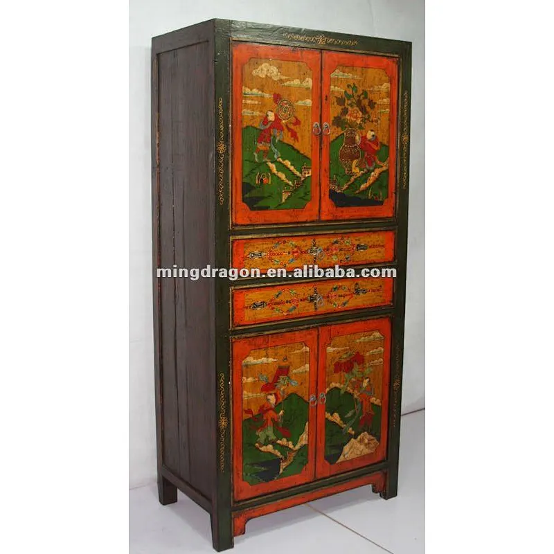 tibet cabinet with four door two drawer