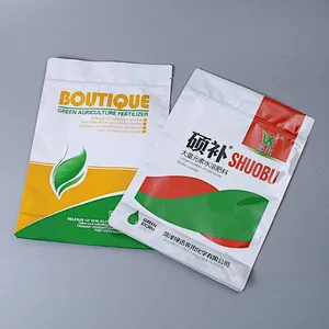 Custom color printing PE bag for fertilizer packaging