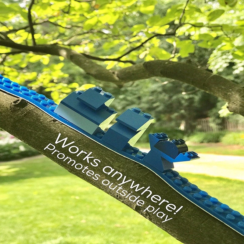 Stick Brick Tape Building Block Compatible loops Roll Flexible Cuttable