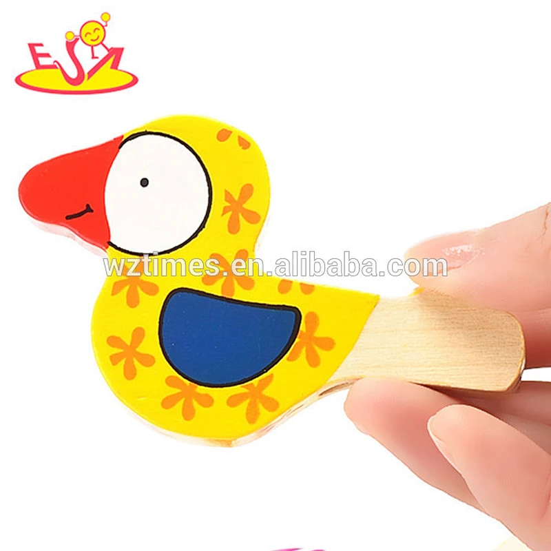 best and Cheap funny birds wooden whistles for toddler W07E006