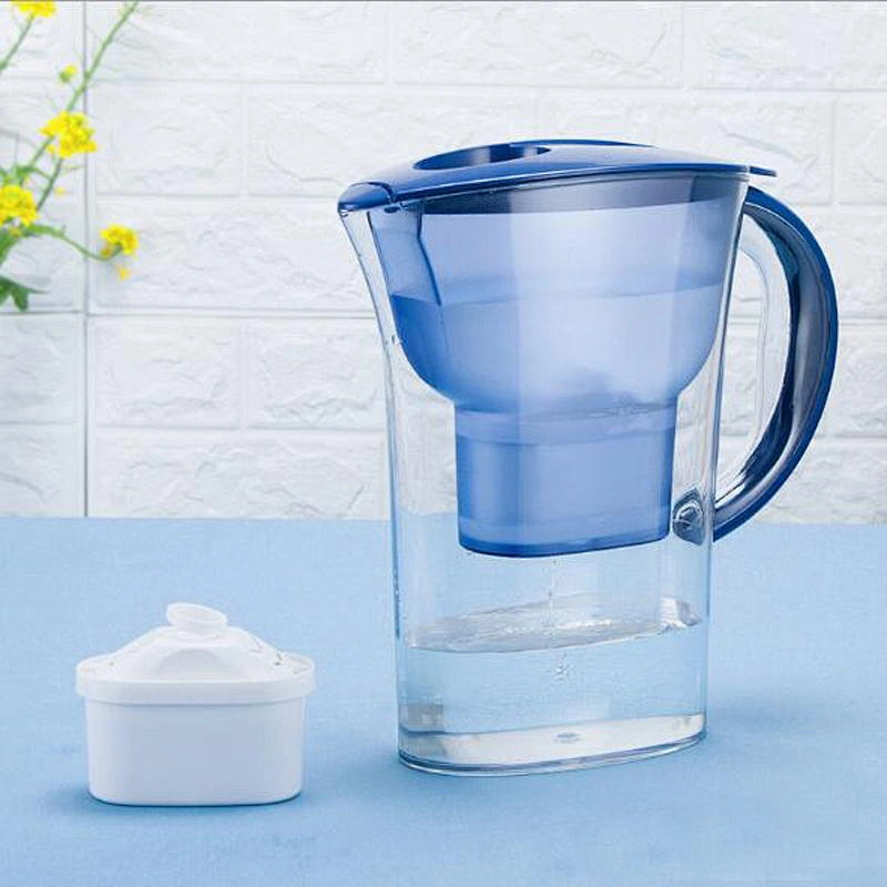 2019 China Supplier in-Stock Product Hot Sale Plastic Water Purifier Alkaline Water Filter Pitcher