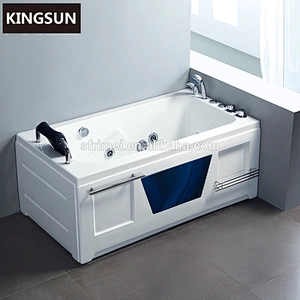 Cheap modern bathroom corner portable whirlpool bathtub for fat people