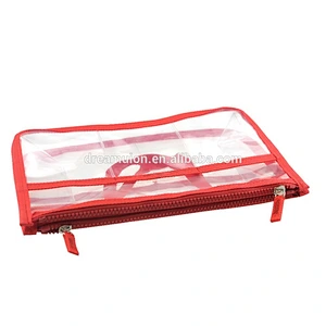 Clear Dual Zipper Bag-in-Bag Travel Organizer