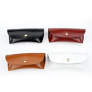Men's Big-sized PU Leather sun glass case