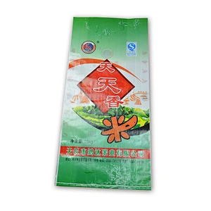 20kg 25kg PP woven rice sack bag wholesale