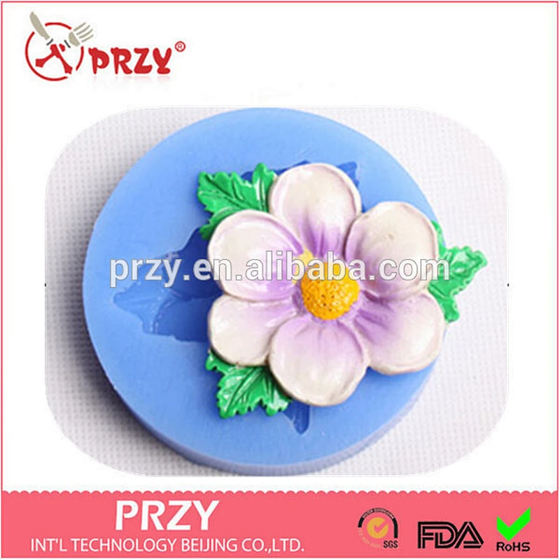 F2003 PRZY flower shape silicone mold cake decorating tools