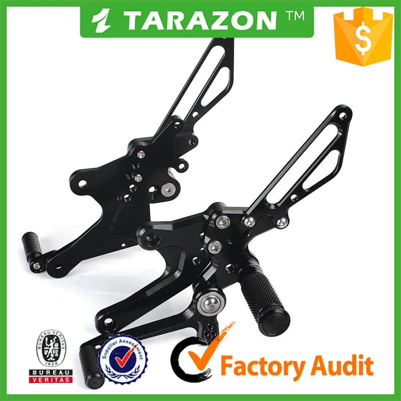Aluminum motorcycle parts motorcycle rear set footrest for honda cbr