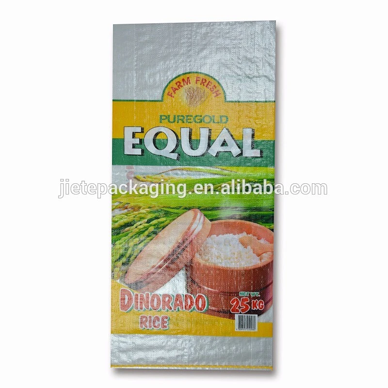 Video, 25kg Eco Friendly custom photo printing plastic polypropylene pp woven bags for packing rice sack