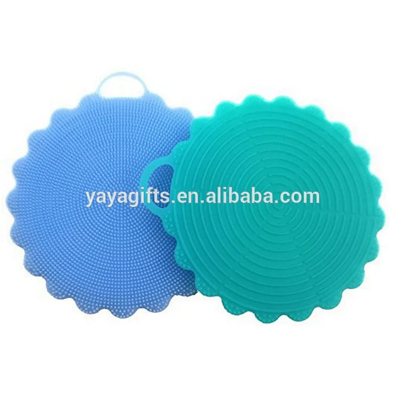FDA Food Grade 41g Kitchen Product Tool Dish Cleaning Silicone Sponge Kitchen