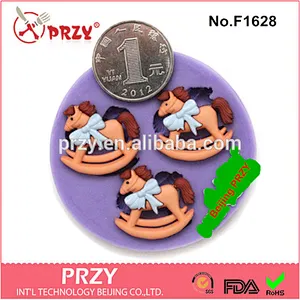 F1628 sugarcraft mulit Trojan silicone decorative molds