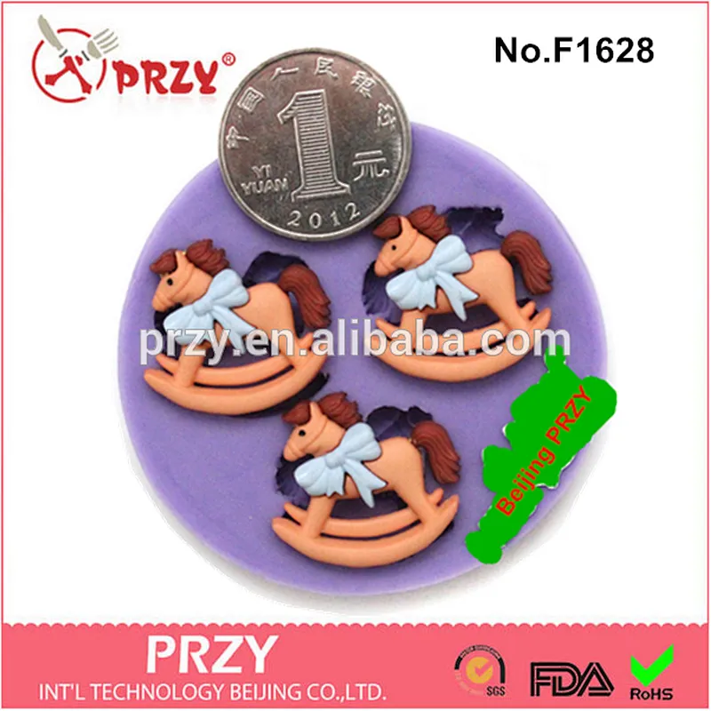 F1628 sugarcraft mulit Trojan silicone decorative molds