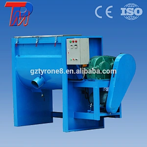 China industrial color paint mixing use horizontal plastic mixer machine