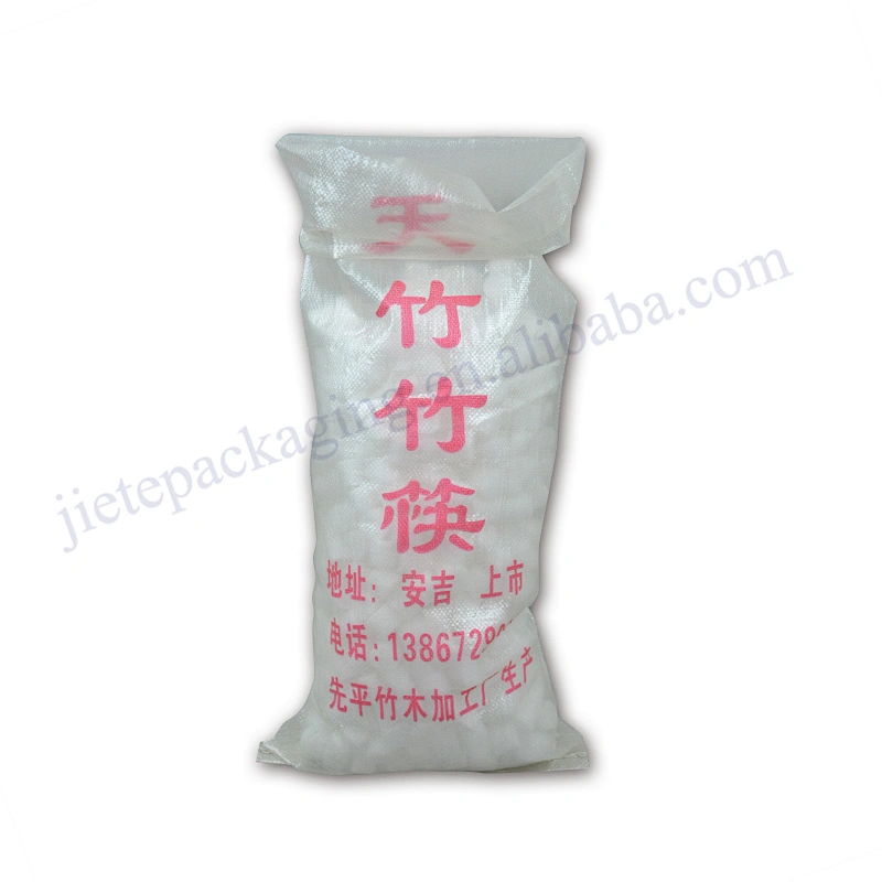 New material pp woven bag transparent plastic chopsticks packaging sack