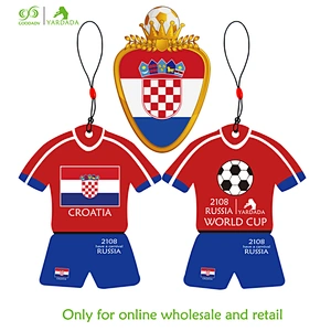 Cheap World Cup soccer jerseys smell paper car perfume family fragrance car air freshener