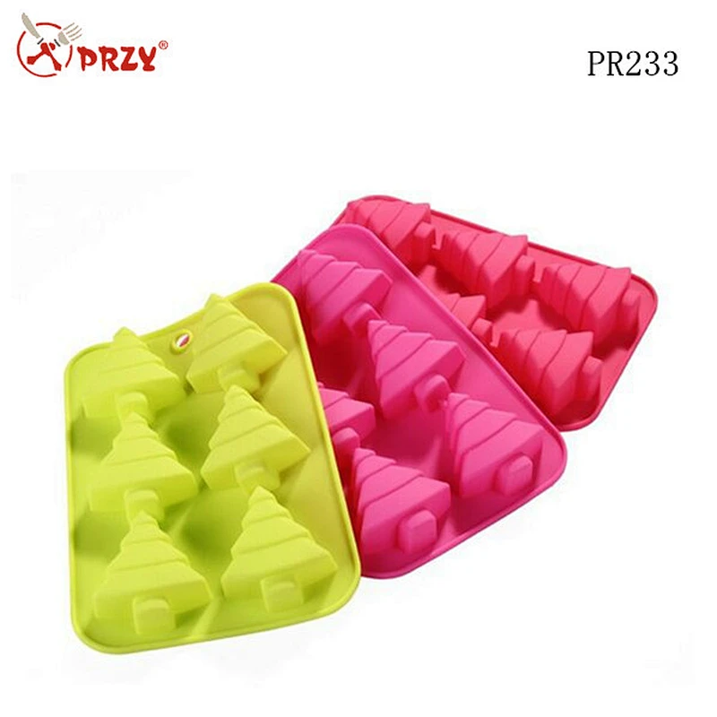Christmas tree silicone cake mold supplier