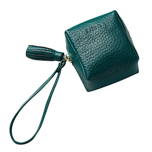 Custom hot selling soft pu leather coin purse wallet for women