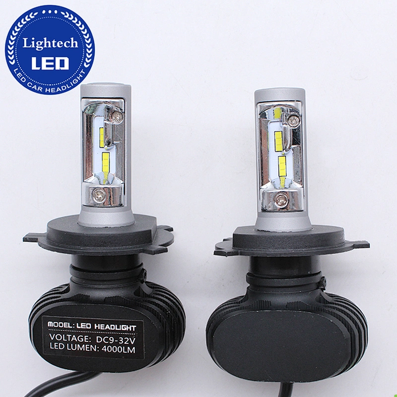 All In One Fanless S1 Car H7 H11 H4 Led Headlight
