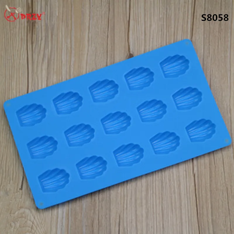 PRZY Seashell shape Fondant Silicone cake pan Molds silicone chocolate cake decoration Soap mold
