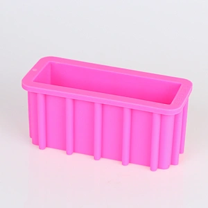 PR363 Silica gel Rectangle  Tall Skinny Toast Mousse Cake Tools Silicone Loaf Soap Mold